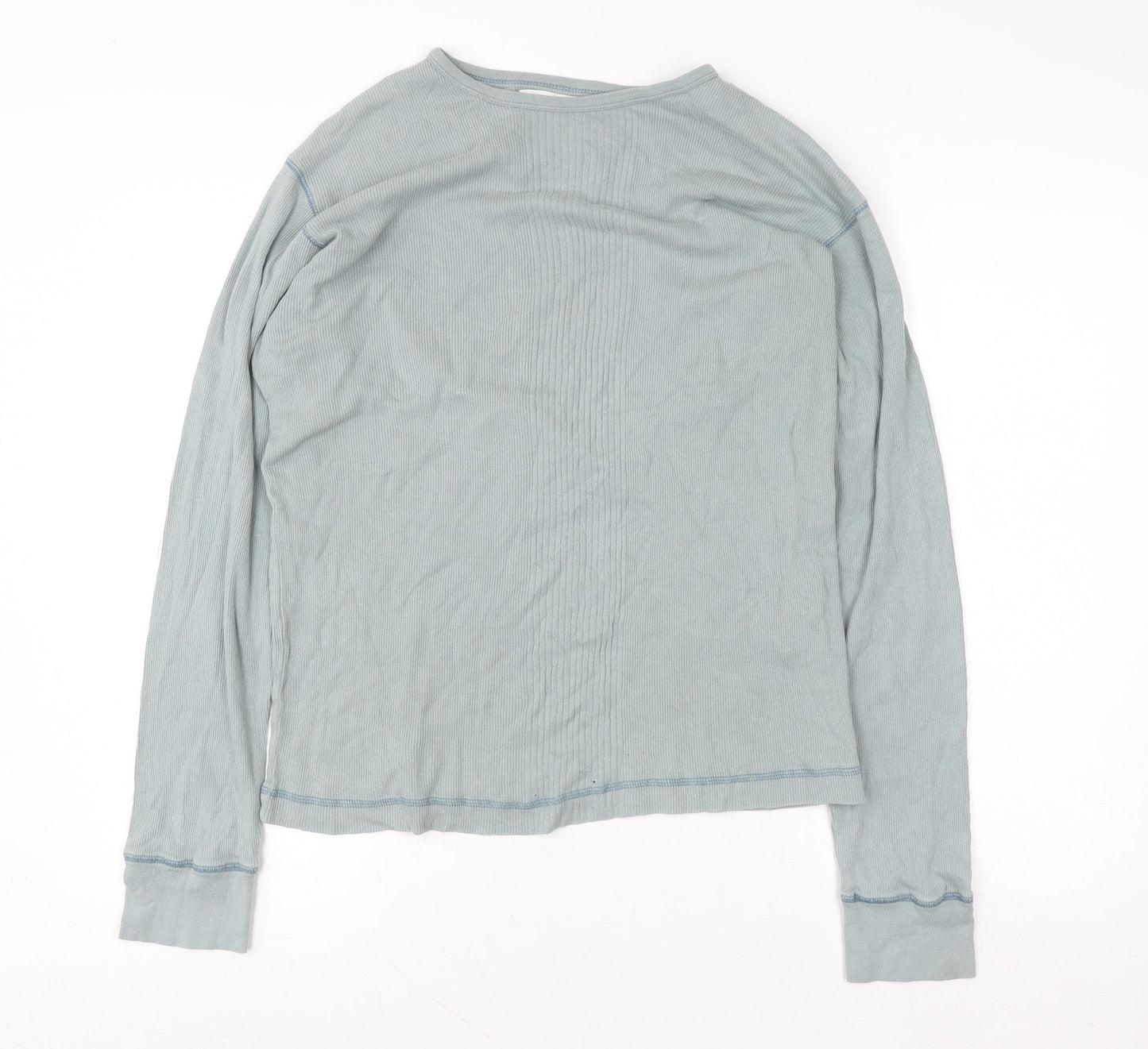 Tom Wolfe Jeans Women’s Blue Long Sleeve Cotton T-Shirt XL