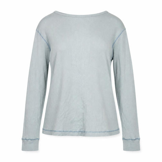Tom Wolfe Jeans Women’s Blue Long Sleeve Cotton T-Shirt XL
