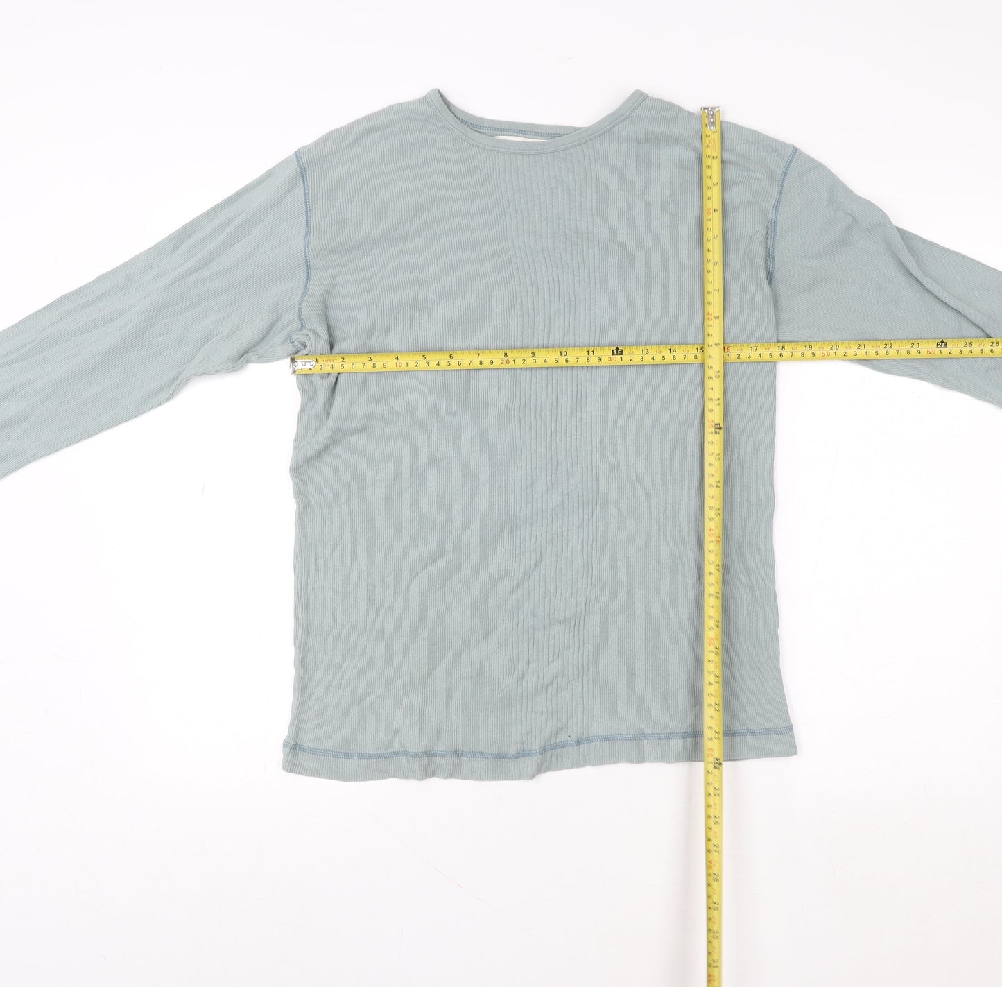 Tom Wolfe Jeans Women’s Blue Long Sleeve Cotton T-Shirt XL