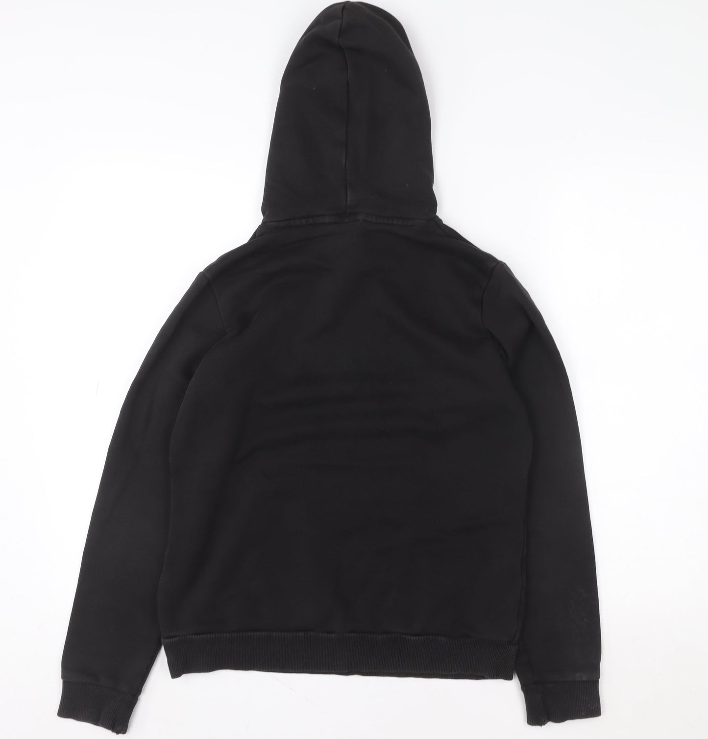 Puma Women Black Pullover Hoodie Medium Logo Sportswear