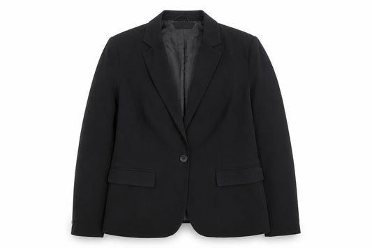 Zara Women Black Size 12 Single-Breasted Blazer Jacket