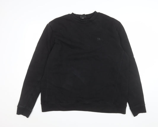 Everlast Men’s Black 2XL Pullover Crew Neck Sweatshirt