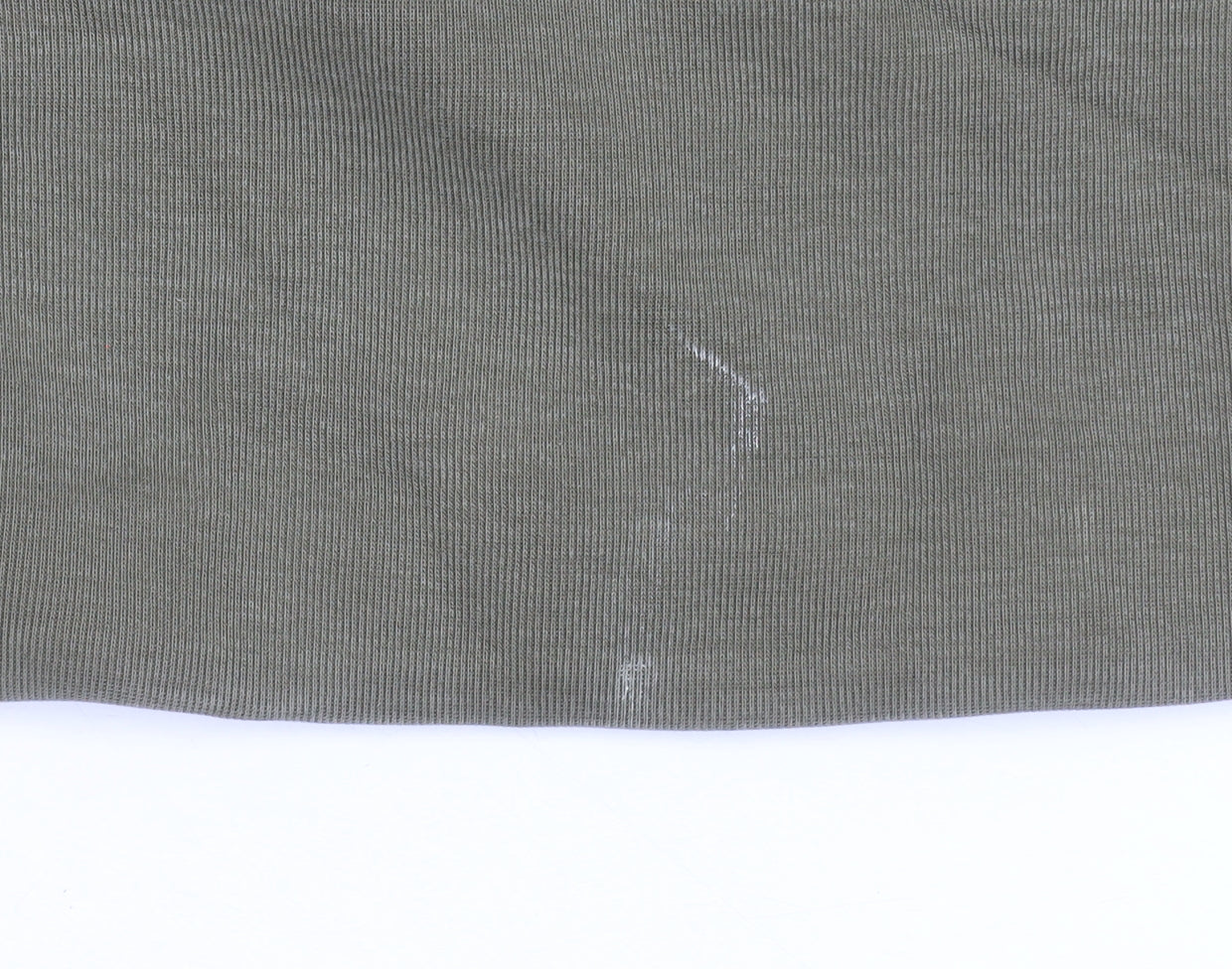 COS Womens Khaki Green Long Sleeve Crew Neck Sweatshirt Size S
