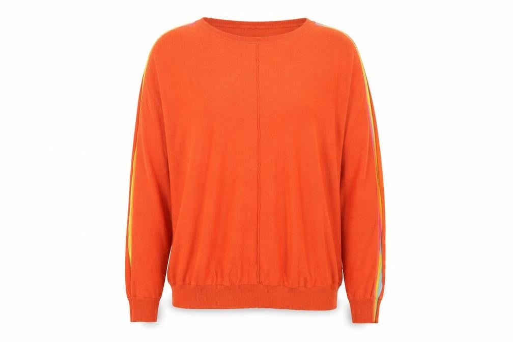 M&Co Women’s Red Knit Pullover Jumper Size 16 Regular Fit