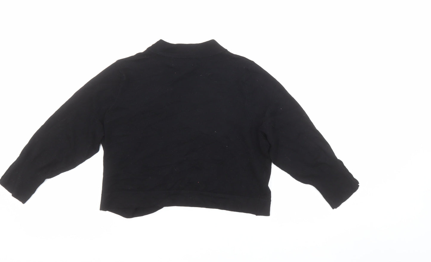 Debenhams Women Black Petite Size 14 Cardigan Knit Viscose Blend