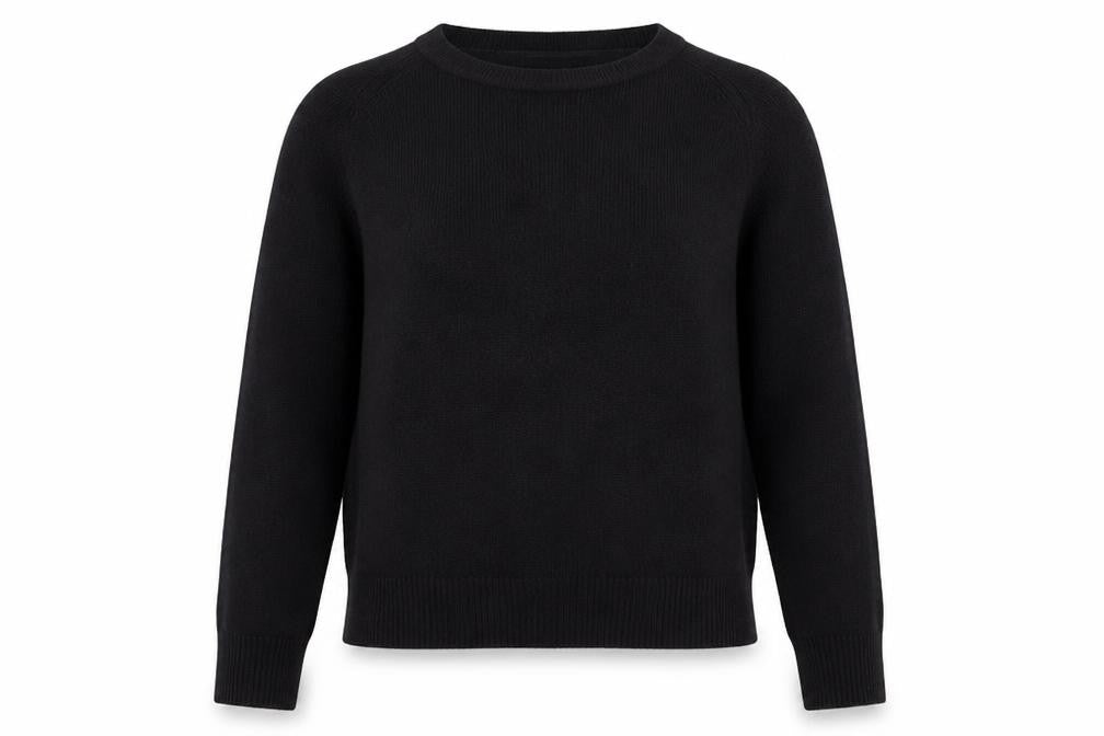 ONLY Women’s Black Puff Sleeve Knit Pullover Jumper XS
