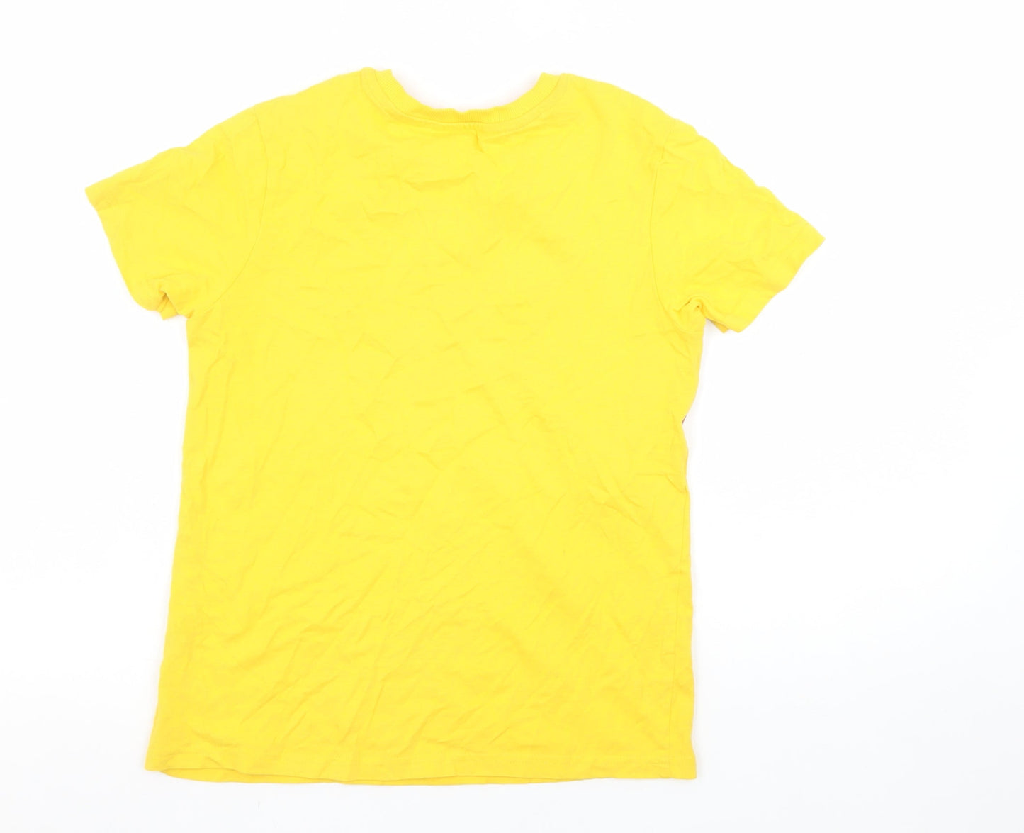 George Girls Yellow BBC Children in Need Pudsey Bear Graphic Cotton T-Shirt 10-11 Years