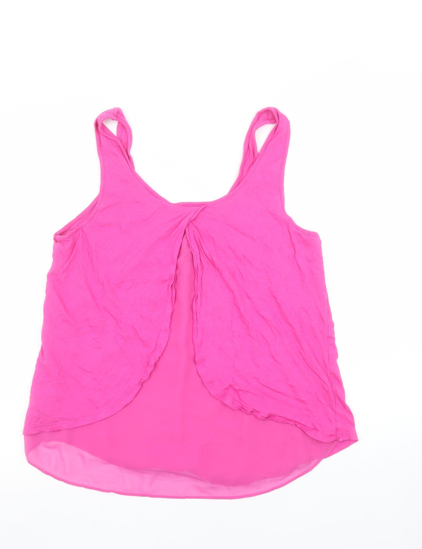 Express Women’s Pink Sleeveless Tank Top L Cotton Modal Blend