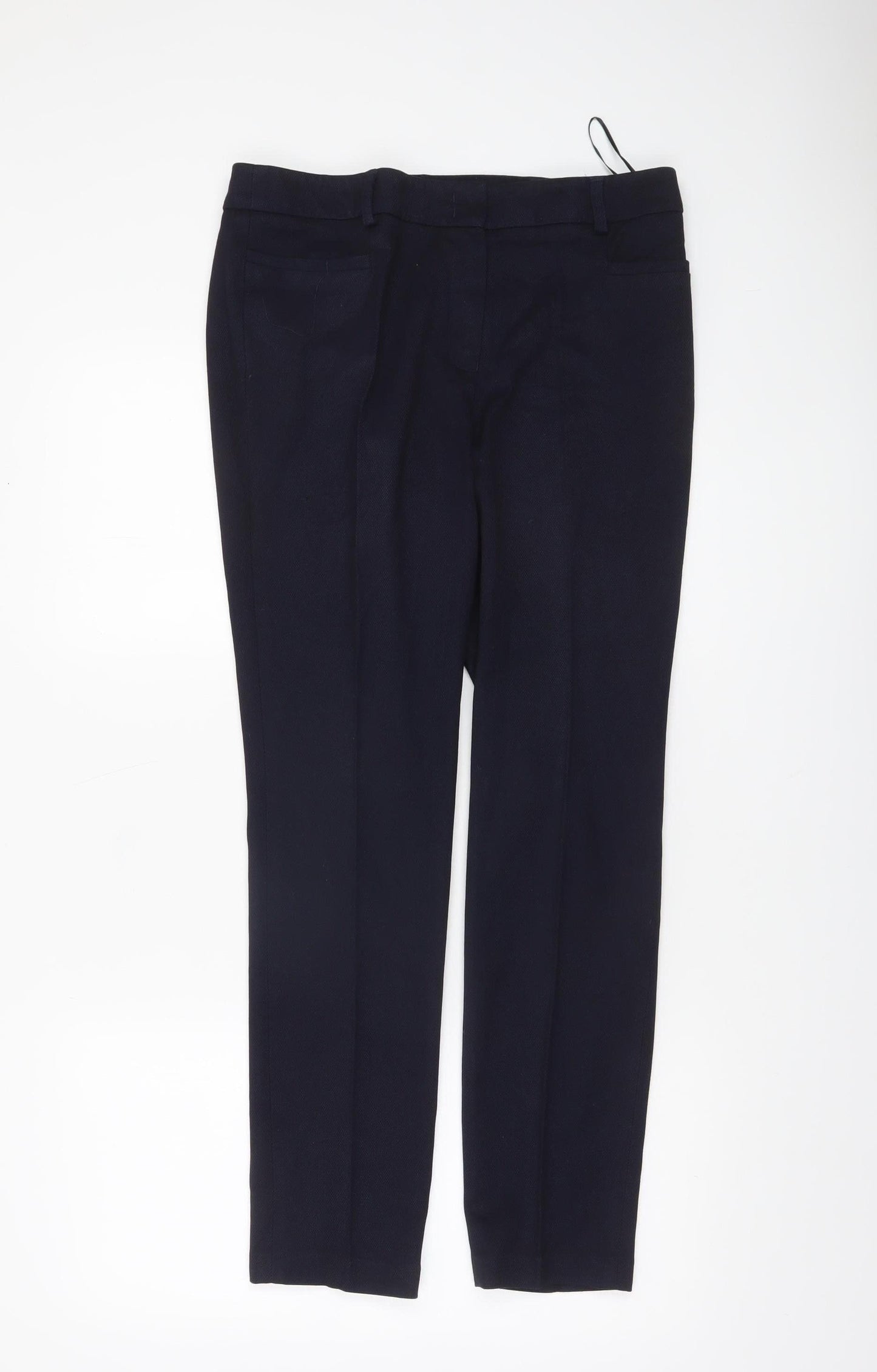 Next Women’s Blue Slim Fit Stretch Trousers Size 10L