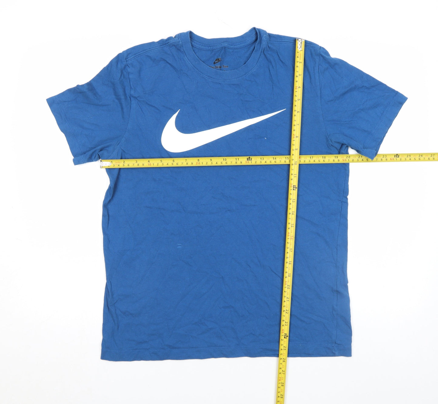 Nike Men's Blue Short Sleeve Sports Graphic T-Shirt Size M