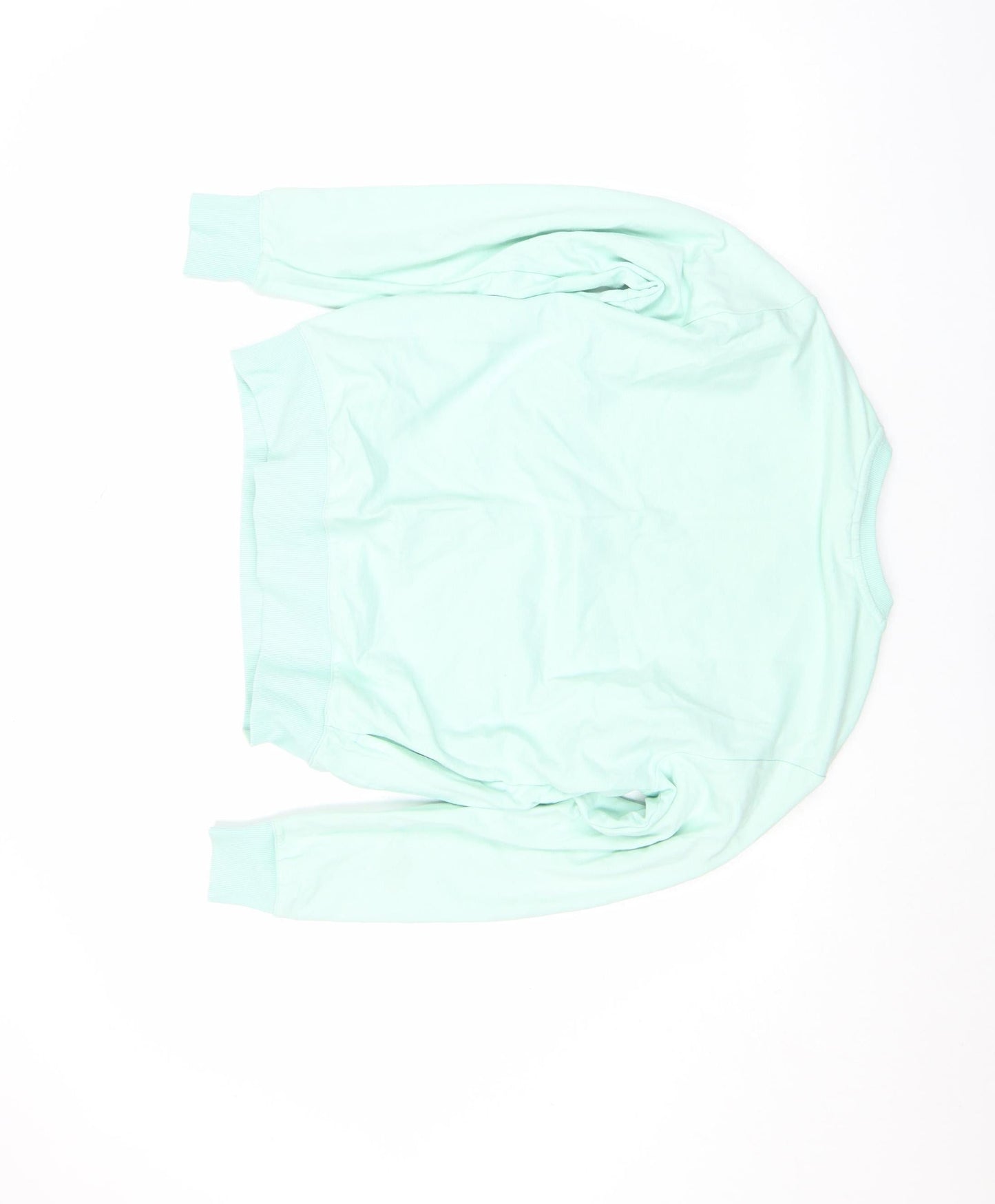 FILA Men’s Mint Green Crew Neck Sweatshirt Size S Regular Fit
