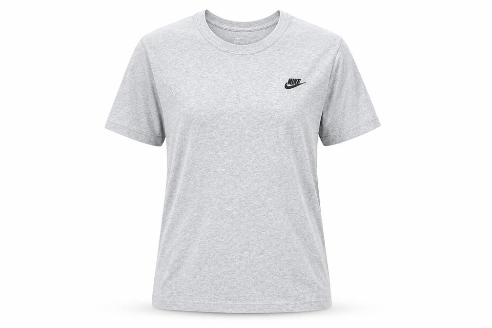 Nike Women’s Grey Basic T-Shirt Size S Crew Neck Short Sleeve
