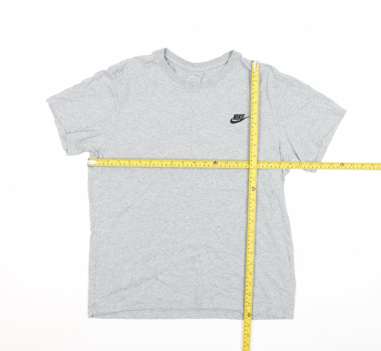 Nike Women’s Grey Basic T-Shirt Size S Crew Neck Short Sleeve
