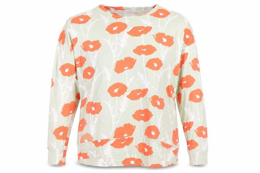 Next Women’s Multicoloured Floral Long Sleeve Cotton T-Shirt Size 14