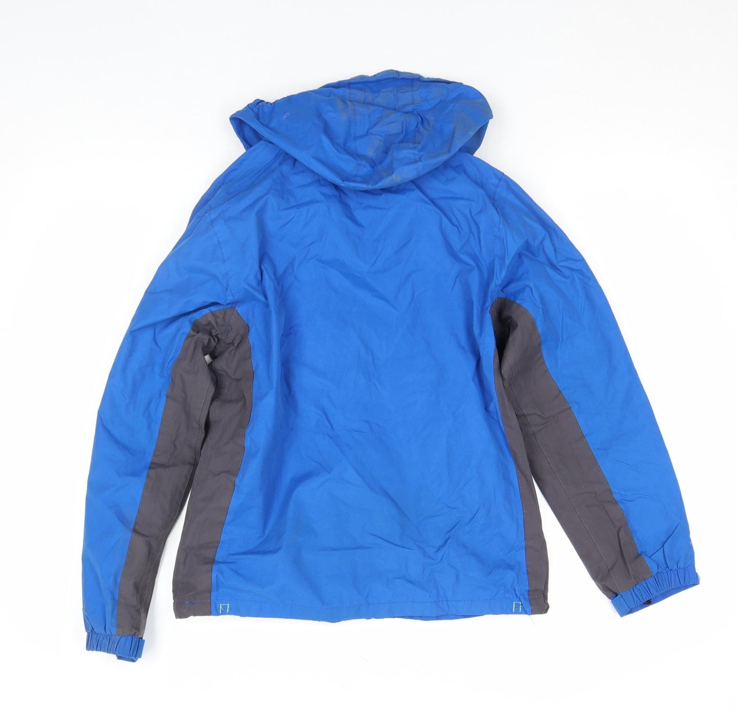 Regatta Boys Blue Waterproof Hooded Rain Jacket 11-12 Years