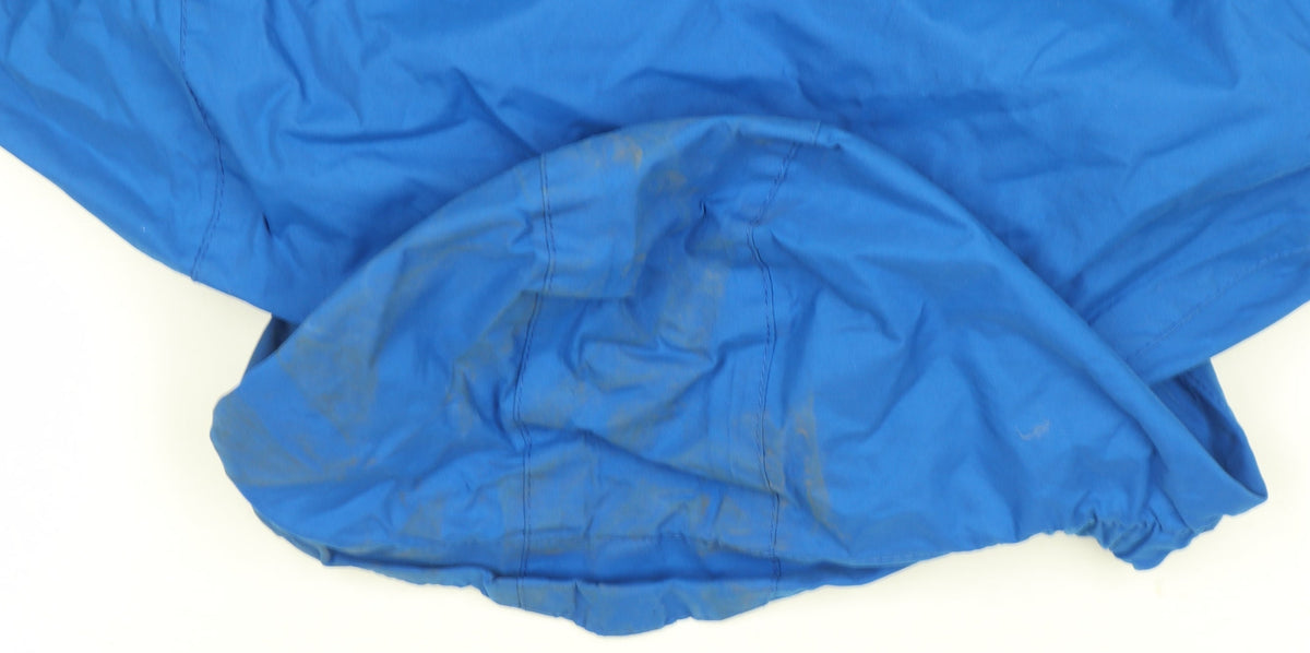 Regatta Boys Blue Waterproof Hooded Rain Jacket 11-12 Years
