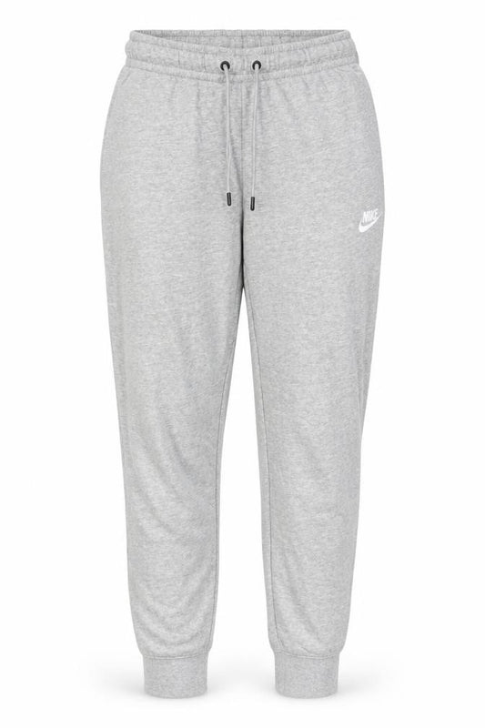 Nike Womens Grey Jogger Trousers Small Regular Fit Cotton Blend