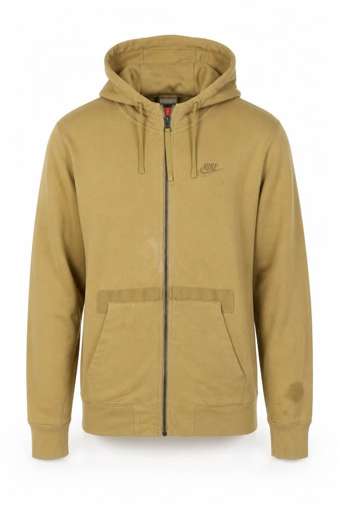 Nike Men's Brown Full Zip Hoodie Size S Regular Fit
