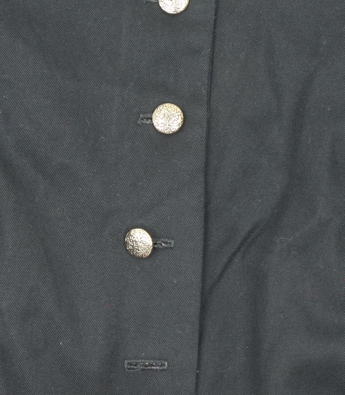 Charlotte Halton Women's Black Wool Overcoat Size 12 Long Belted Style