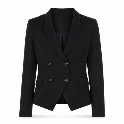 Zara Basic Women's Black Double Breasted Blazer XS