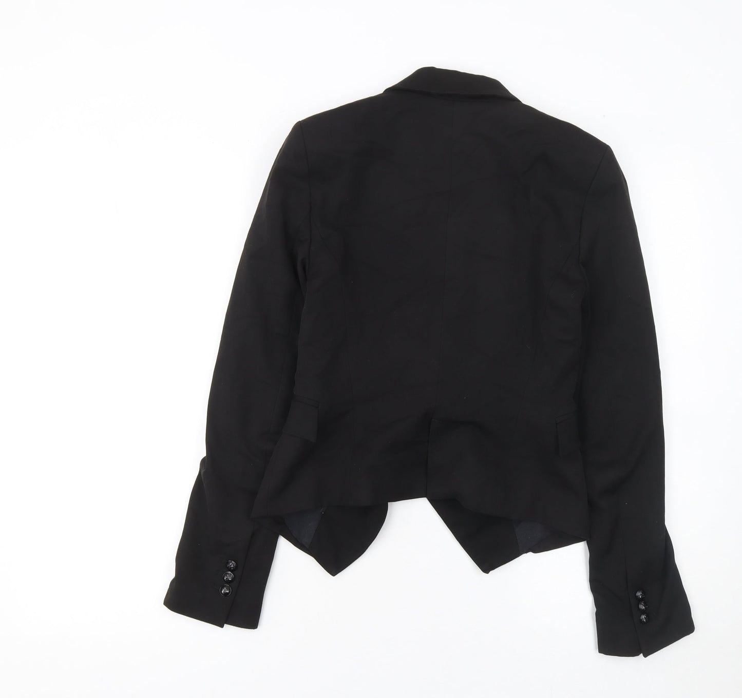 Zara Basic Women's Black Double Breasted Blazer XS