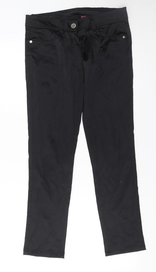 Denim Co Women's Black Slim Fit Stretch Jeans Size 8