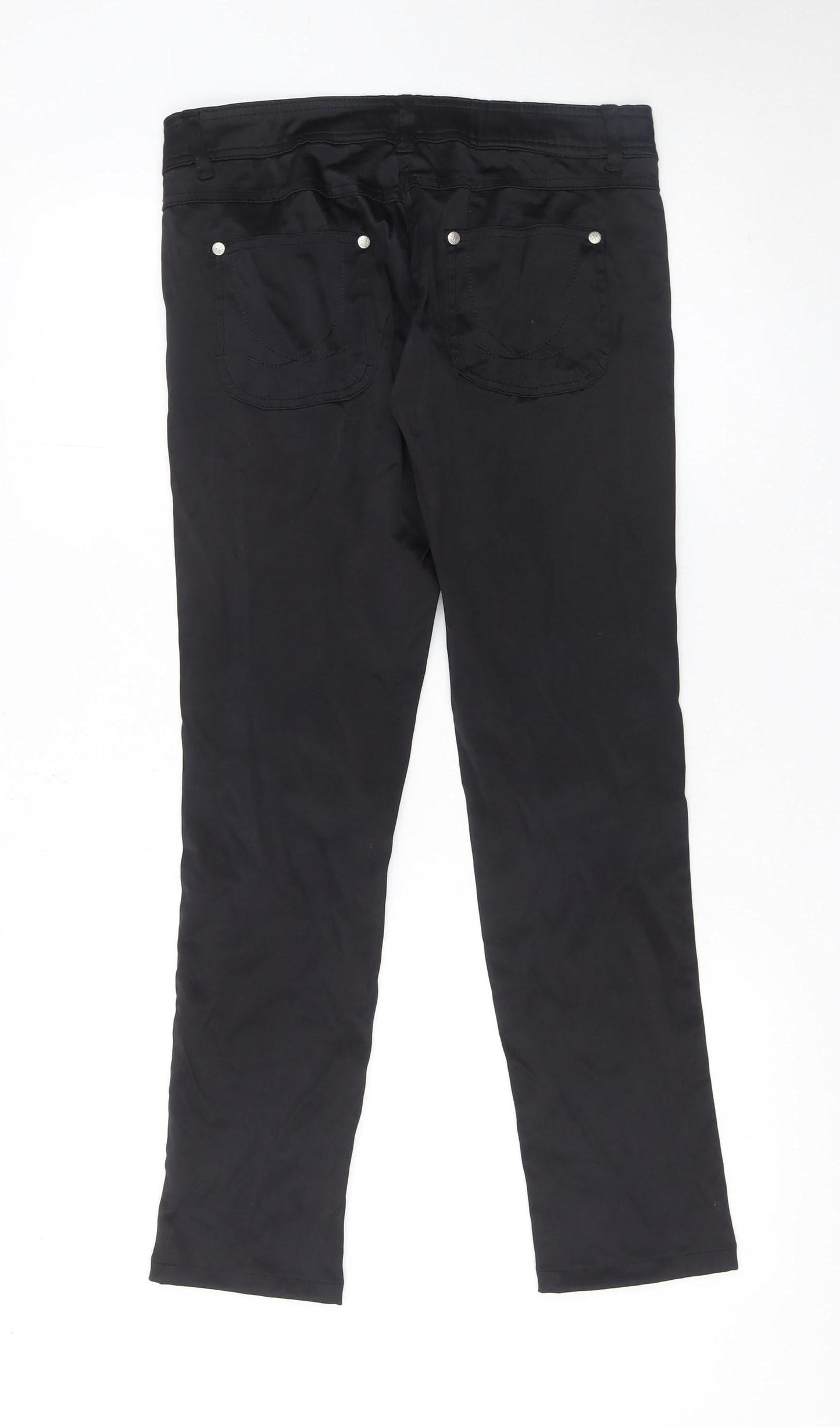 Denim Co Women's Black Slim Fit Stretch Jeans Size 8