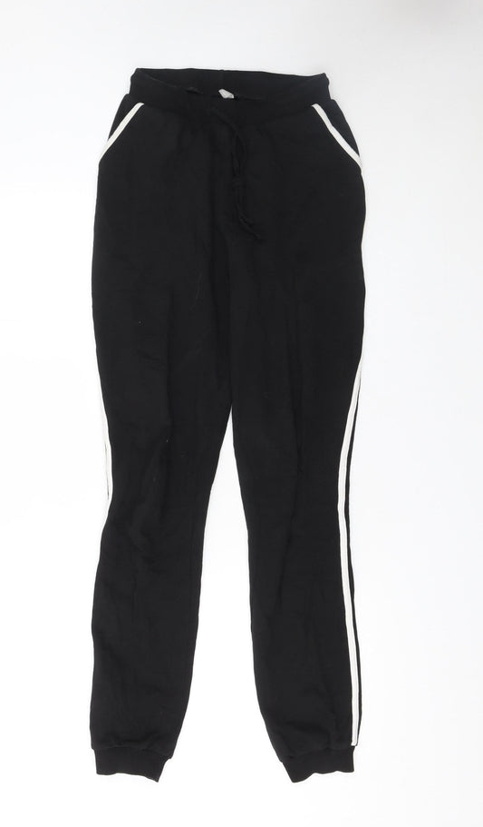 ASOS Women’s Black Jogger Trousers Size 8 Casual Elastic Waist