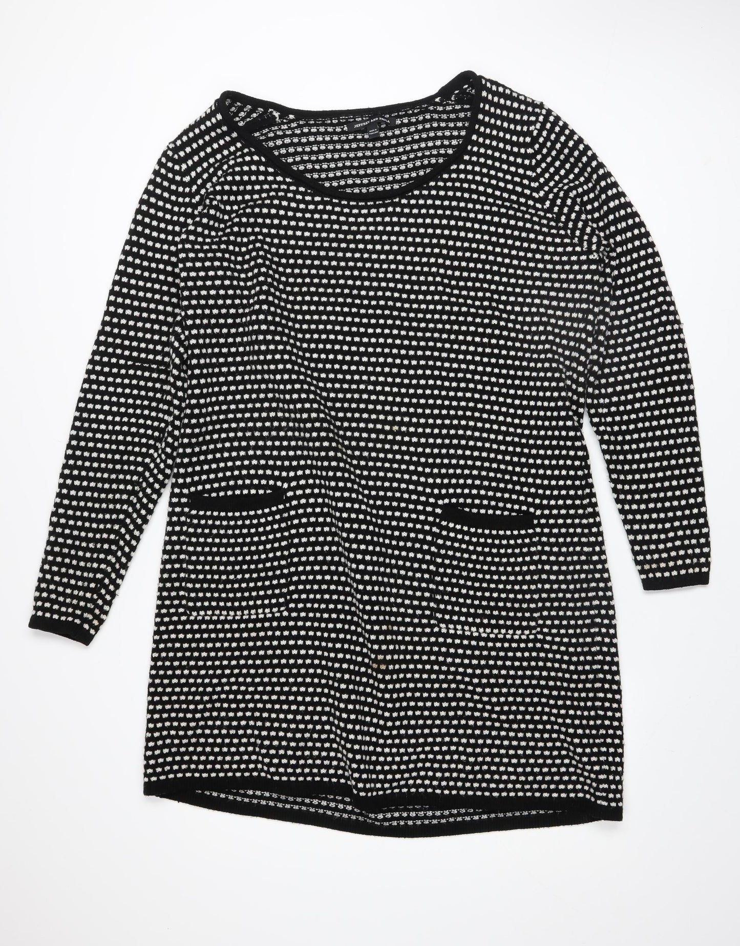 Jeffrey and Paula Women’s Black Knit Shift Dress Size 20/22 Plus