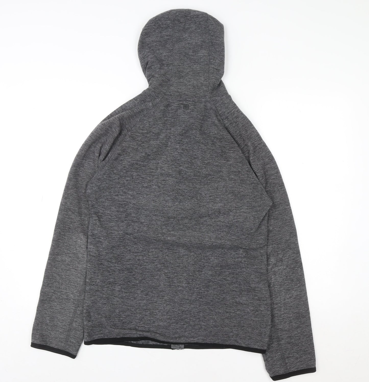 Mountain Warehouse Women Grey XS Full Zip Hooded Fleece Hoodie