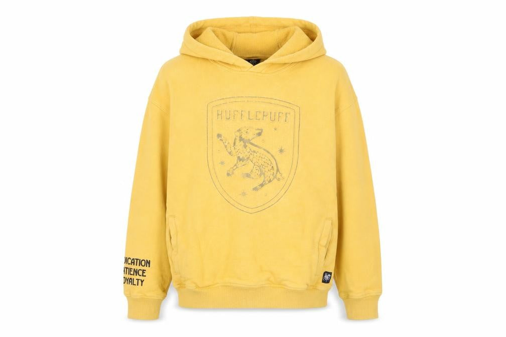Marks & Spencer Boys Yellow Hufflepuff Hoodie 10-11 Years Harry Potter