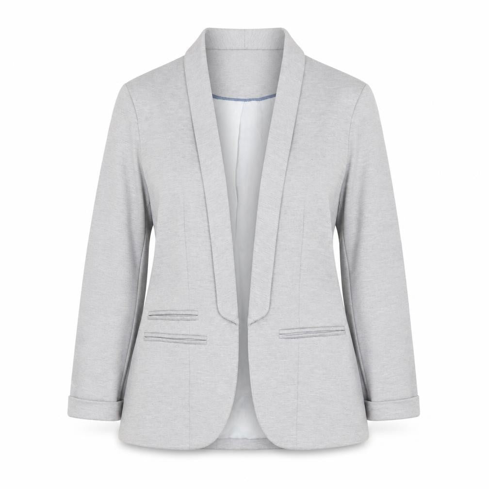 Miss Selfridge Women’s Grey Cotton Blend Blazer Jacket Size 6
