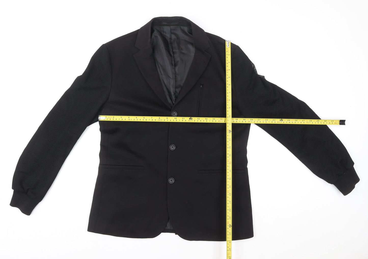 ASOS Women's Black Slim Fit Blazer Jacket Size 14
