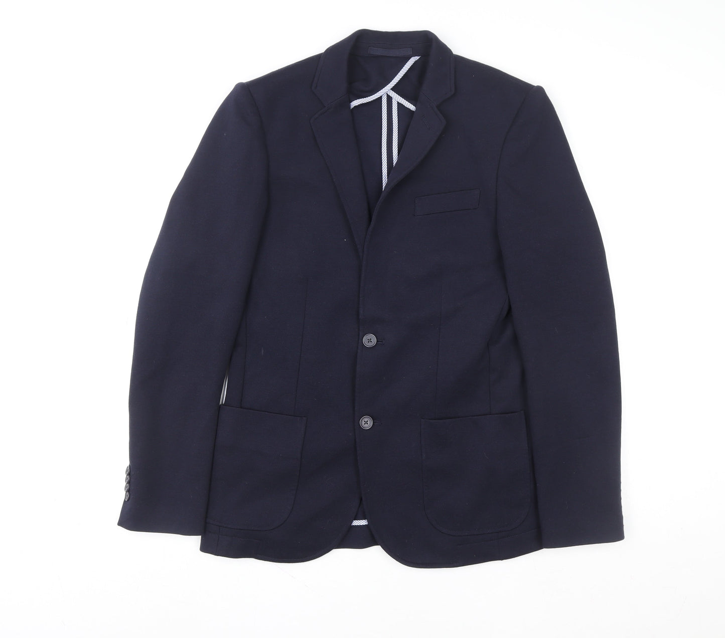 New Look Women Blue Classic Blazer Jacket Size 12