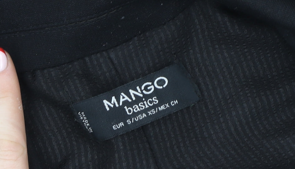 Mango Women’s Black Blazer Jacket Size 8 Regular Business Style