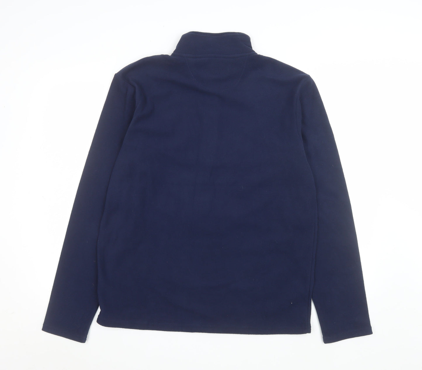 Peter Storm Men's Blue Fleece 1/4 Zip Pullover Sweatshirt M