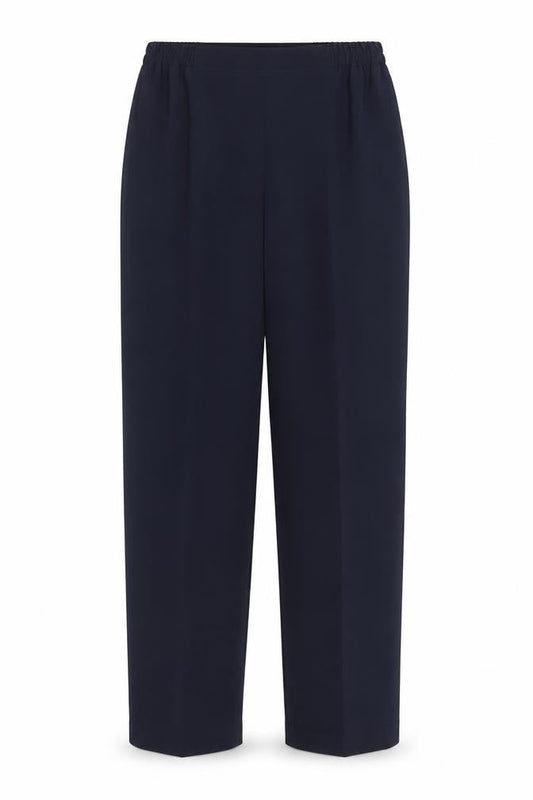 Artigiano Women’s Blue Stretch Straight Leg Trousers UK 10