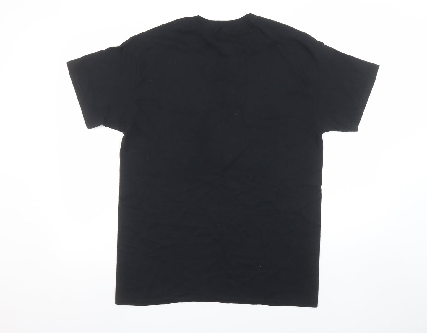 Daisy Street Women's Black Graphic Cotton T-Shirt Size S