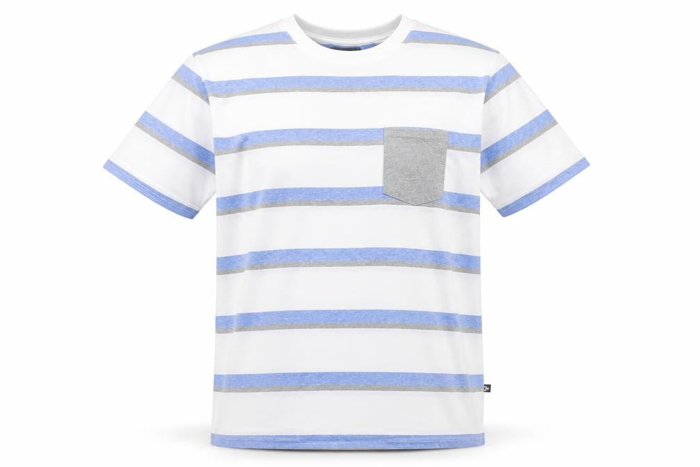 HSD Kirra Australia Men's Multicoloured Striped Crew Neck T-Shirt Medium