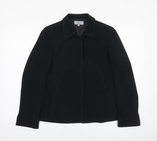 Marks and Spencer Women Black Size 12 Classic Suit Jacket