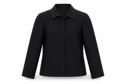 Marks & Spencer Women Black Size 12 Classic Suit Jacket