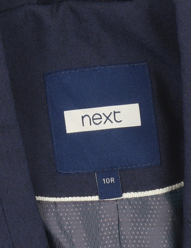 Next Women's Blue Size 10 Regular Single-Breasted Blazer
