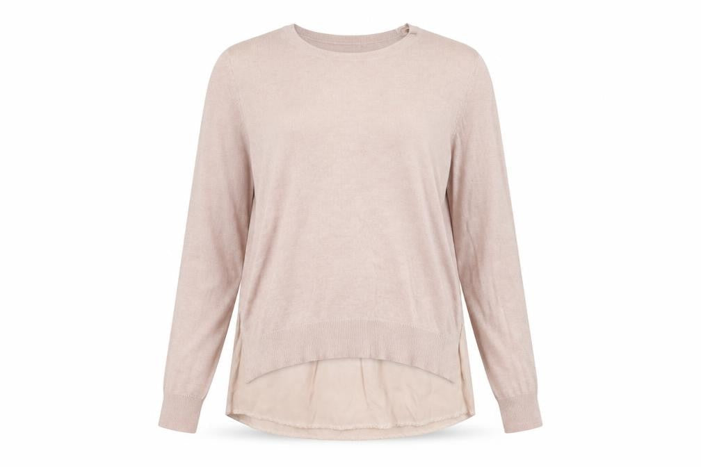 Marks & Spencer Women’s Pink Crew Neck Long Sleeve Pullover Jumper Size 12