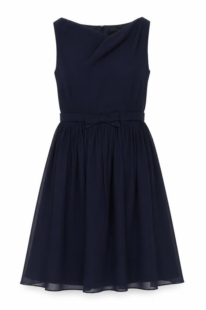 No.1 Jenny Packham Women Blue Size 10 Sleeveless Fit & Flare Dress