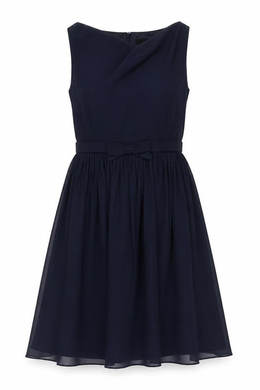 No.1 Jenny Packham Women Blue Size 10 Sleeveless Fit & Flare Dress