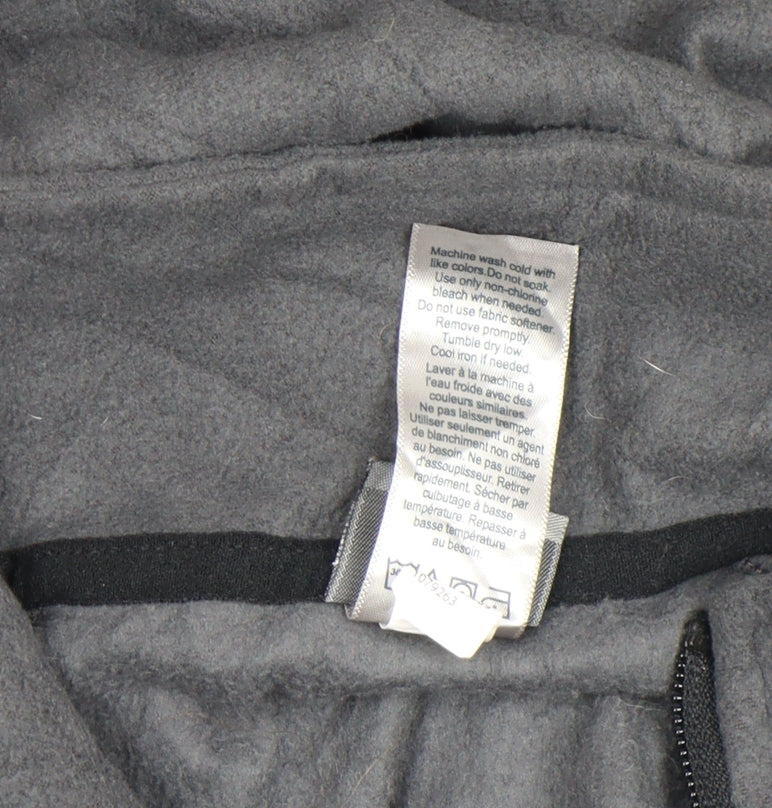 C9 Champion Men's Grey 1/4 Zip Fleece Pullover Top Size L