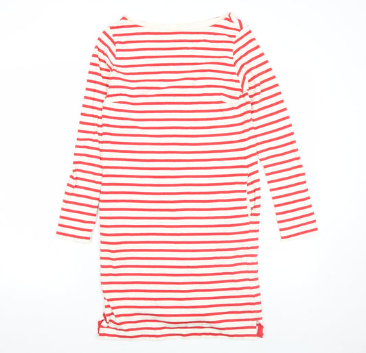 Uniqlo Womens Multicoloured XS Long Sleeve Striped Shift Dress