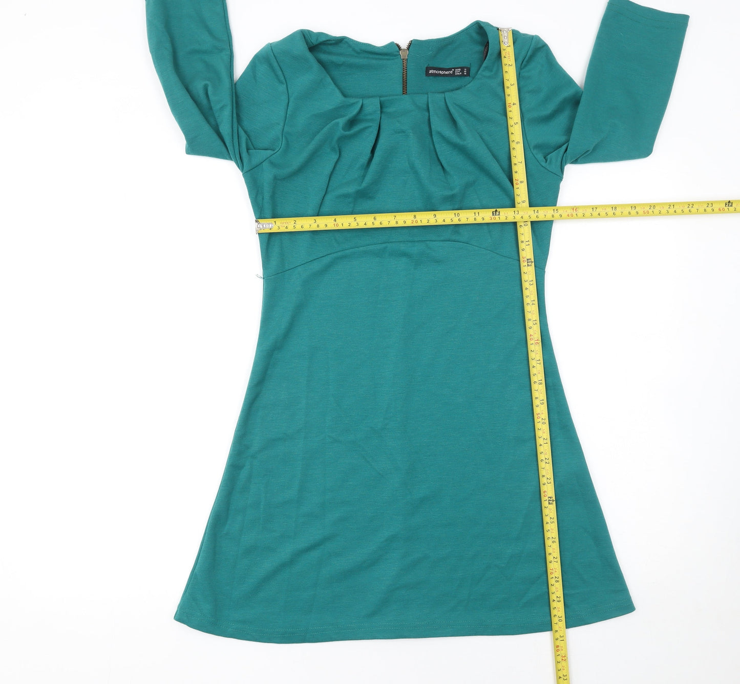 Atmosphere Women’s Green A-Line Knee Length Dress Size 12
