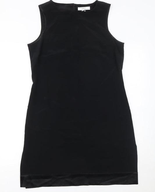 Next Women Black Sleeveless Sheath Knee Length Dress UK 12