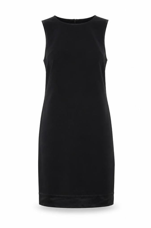 Next Women Black Sleeveless Sheath Knee Length Dress UK 12